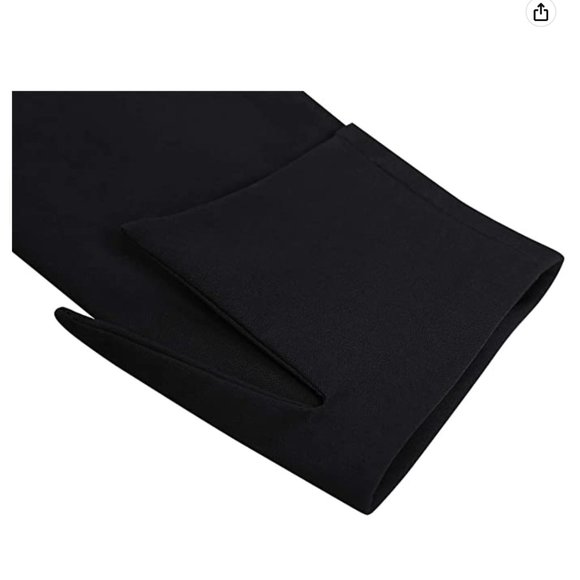 NWT 3/4 Sleeve Elegant Bodycon Lapel Pencil Dress - Picture 4 of 8